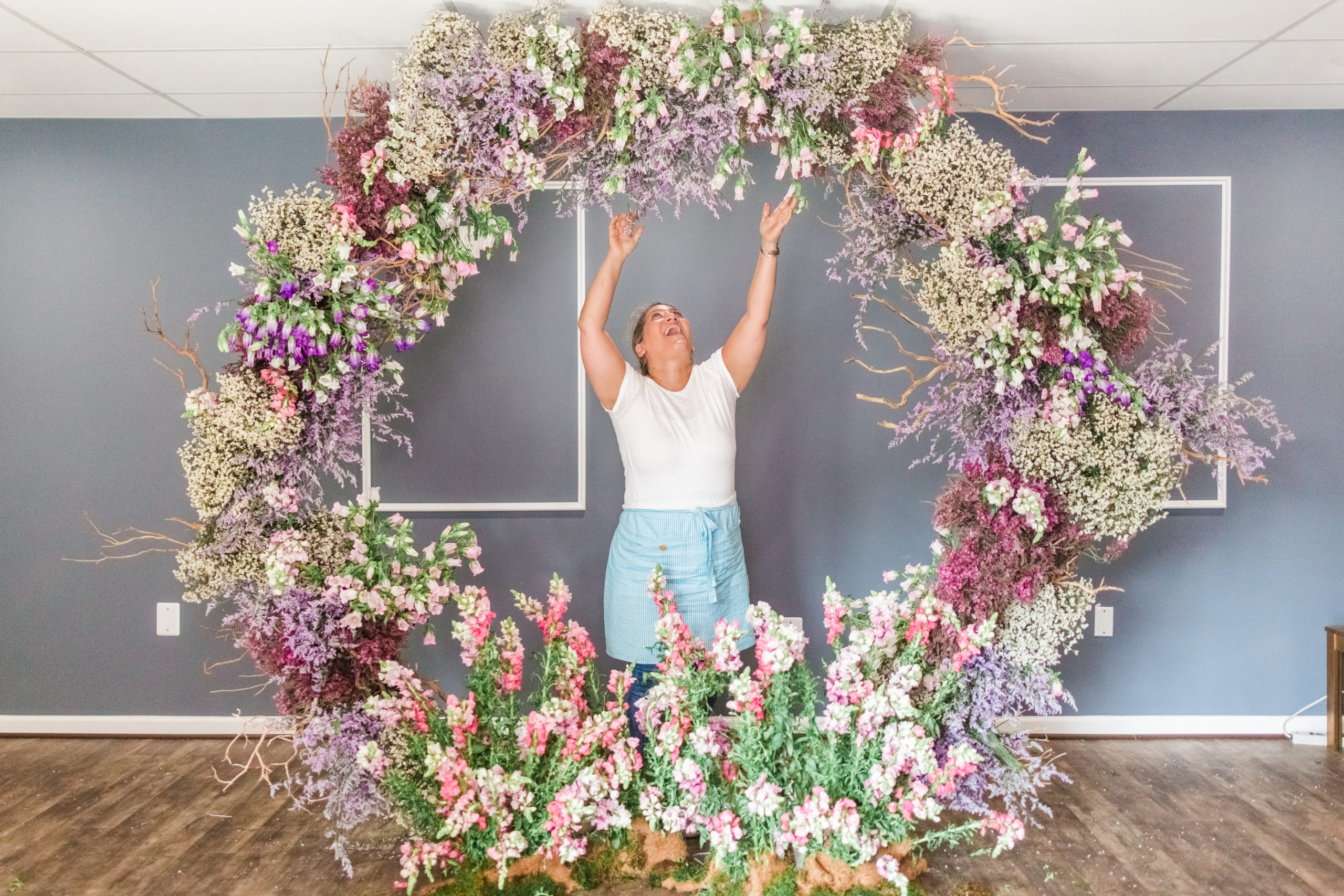 wedding floral installations Maryland