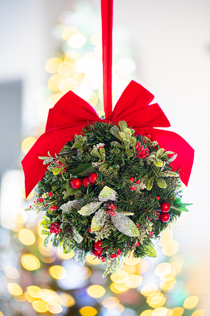 Mistletoe ideas - DIY Mistletoe - DIY Christmas Decorations 